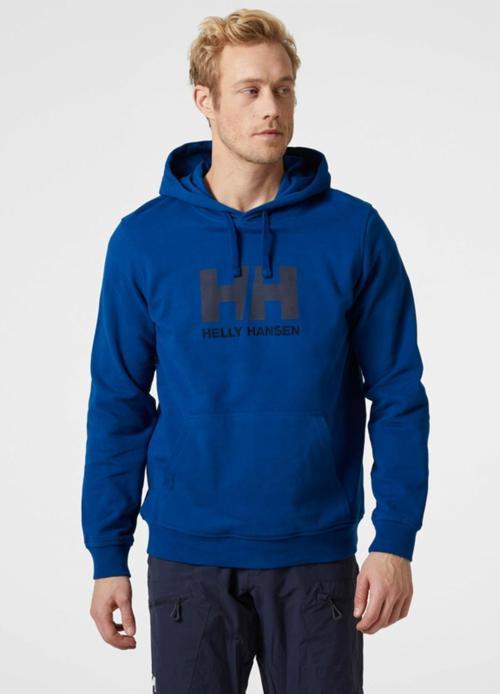 Logo Hoodıe Kapişonlu Erkek Mavi Sweatshirt Hha.33977-hha.606