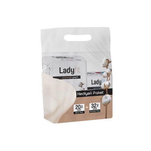 Cotton Ped Hediyeli Paket 20 Adet Uzun Ultra Ped + 32 Adet Uzun Günlük Ped