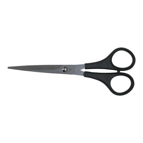 2215 M-528 Plastik Saplı Düz Makas No: 6 İnç / 15,24 Cm - Paslanmaz Çelik