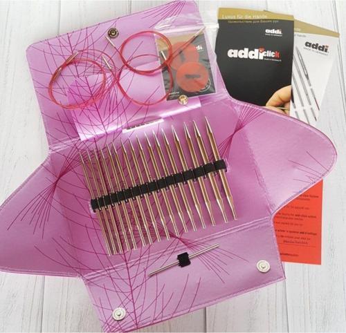 Addi Click Lace Değiştirilebilir Uzun Misinalı Şiş Seti -760-2 Uzun Şiş Sivri Uçlar