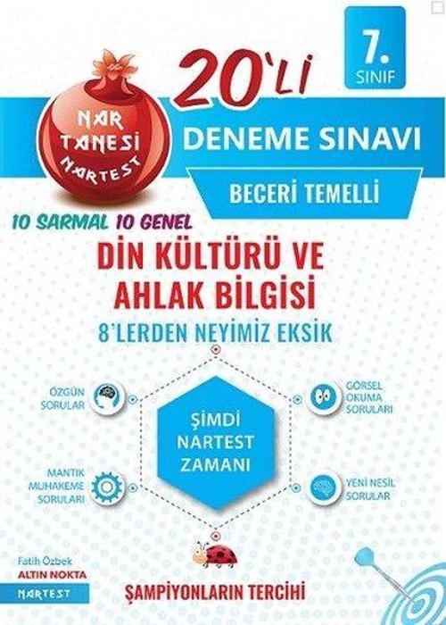 7. Sınıf Mavi Din Kültürü 20 Deneme Sınavı