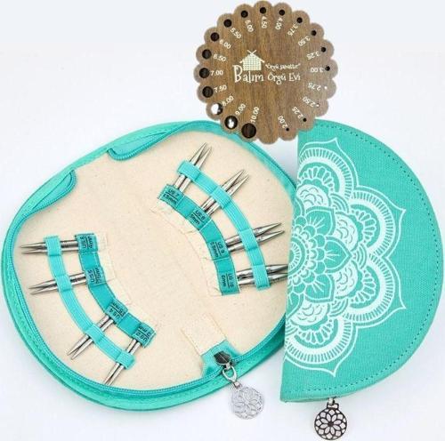 Knitpro The Mindful Collection Generosity Mini 5Cm Değiştirilebilir Misinalı Şiş Seti