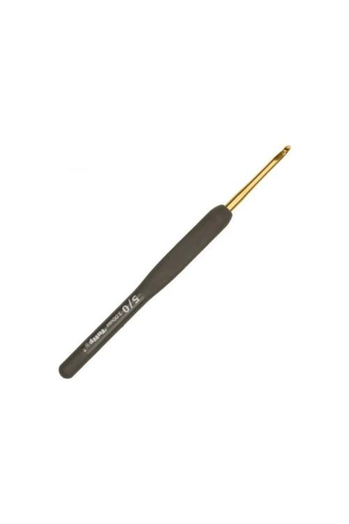 3 Mm 14 Cm Siyah Yumuşak Saplı Yün Tığ