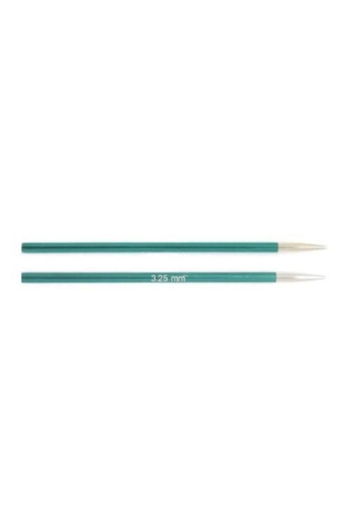 Knitpro Zing Kısa 3,25 Mm Değiştirilebilir Metal Misinalı Şiş Ucu 47529