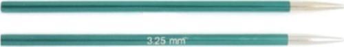 Knitpro Zing Kısa 3,25 Mm Değiştirilebilir Metal Misinalı Şiş Ucu 47529