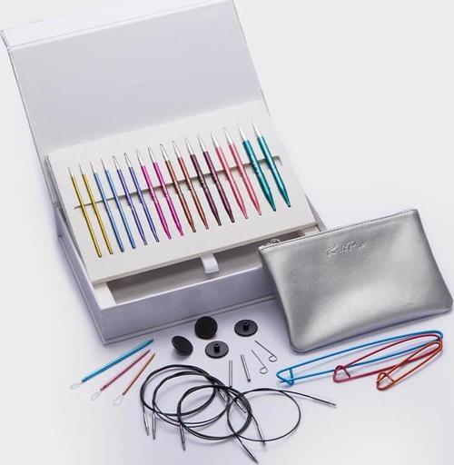 KnitPro Zing Melodies Of Life Değiştirilebilir Misinalı Şiş Seti Balım örgü evi şiş öçer hediyeli