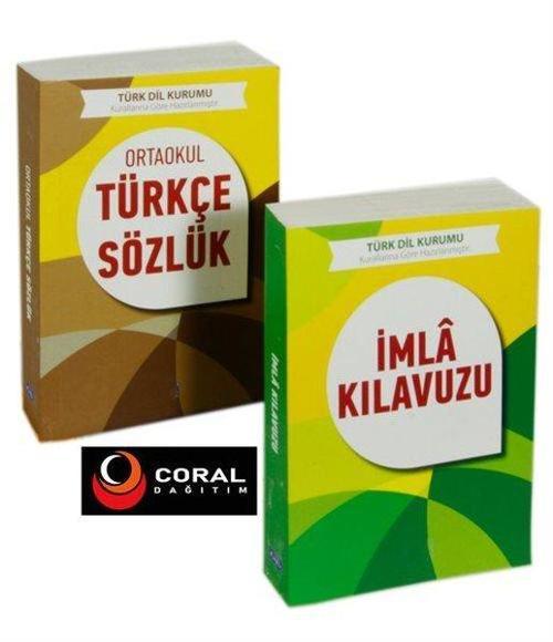 T.D.K. Uyumlu Ortaokul Türkçe Sözlük ve İmla Kılavuzu Seti - 2 Kitap Takım
