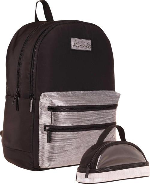 Magic Dreams Okul Sırt Çantası ve Şeffaf Kalem Çantası Seti - Kız Çocuk - Siyah