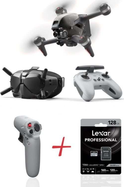 Djı Fpv Combo + Motion Controller + 128 Gb 1066X Micro Sd