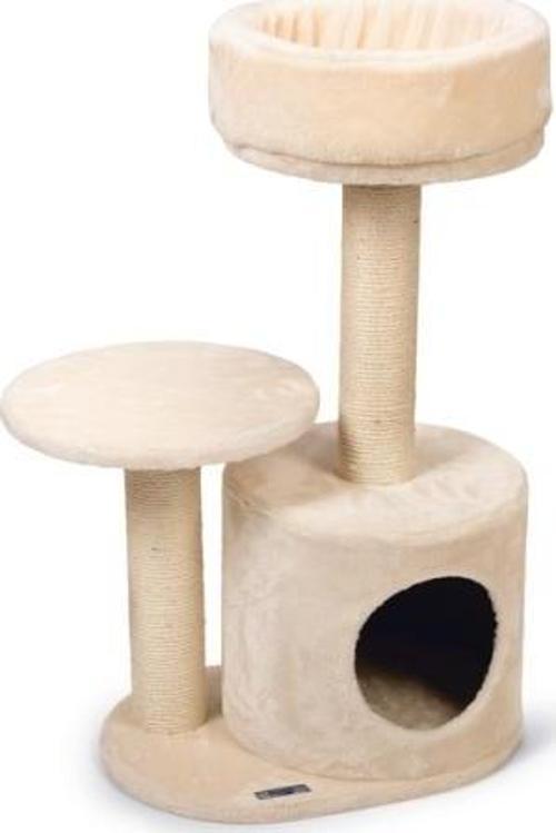 Karlıe Bej 2 Katlı Evli Tırmala Tahtası (50x35x85)