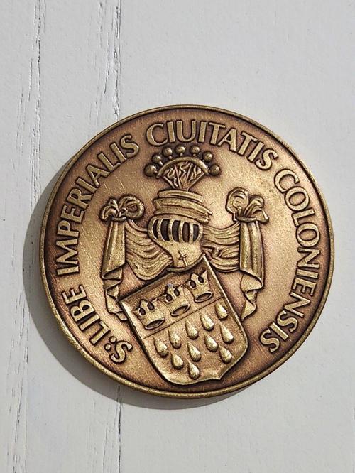 Alman 4Cm Çapında Clarenhof Madalya