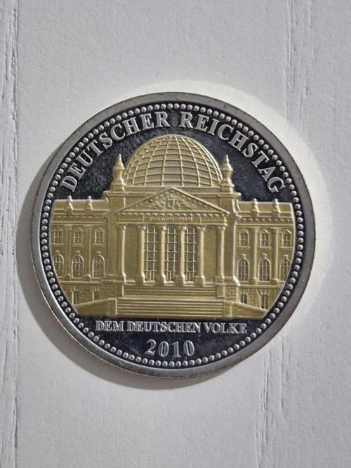 Almanya Reichstag Temalı Hatıra Madalya. Orijinal Dönem