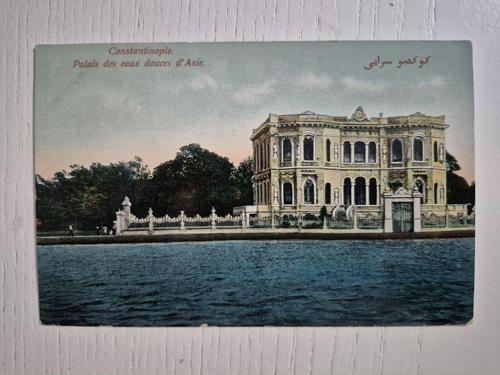 Osmanlı Küçüksu Kasrı İstanbul Kartpostal. Orijinal Dönem