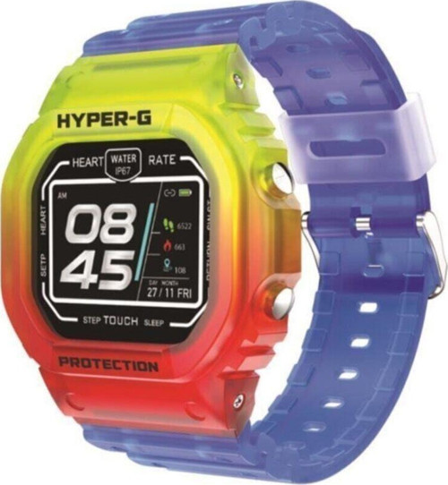 Renkli Mavi Akıllı Saat Pssw08 Hyper-G