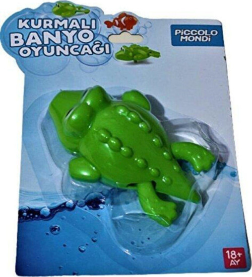 Pıccolo Mondı Kurmalı Banyo Oyuncağı Timsah