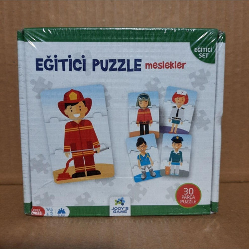 Eğitici Puzzle -Meslekler 30 Parca