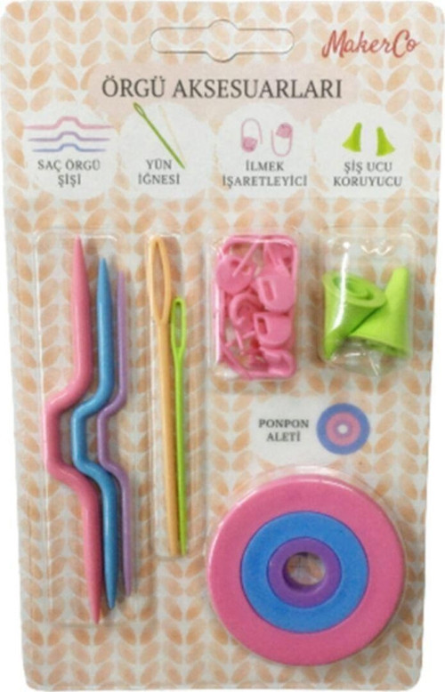 Tuva Makerco Örgü Aksesuarları