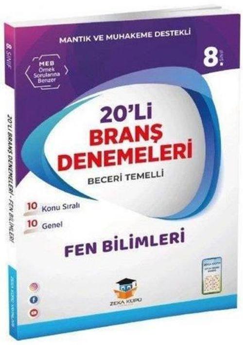 8. Sınıf Fen Bilimleri 20'li Branş Denemeleri