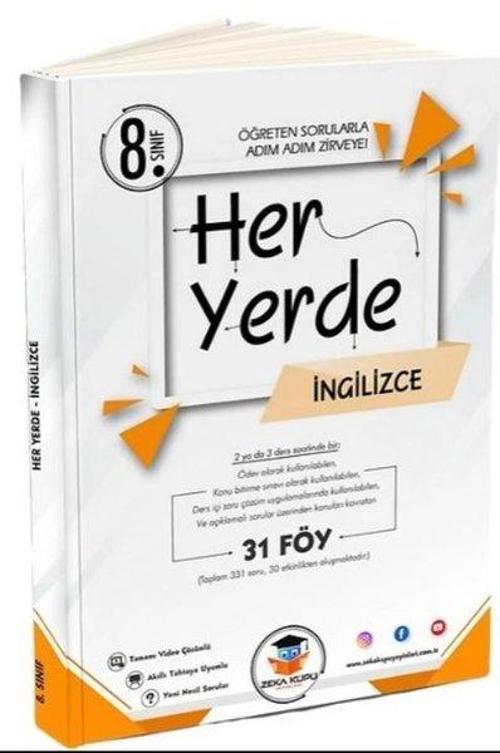8. Sınıf Her Yerde İngilizce 31 Föy