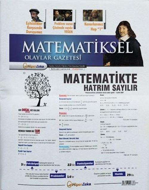 Tüm Sınavlar İçin Matematiksel Olaylar Gazetesi