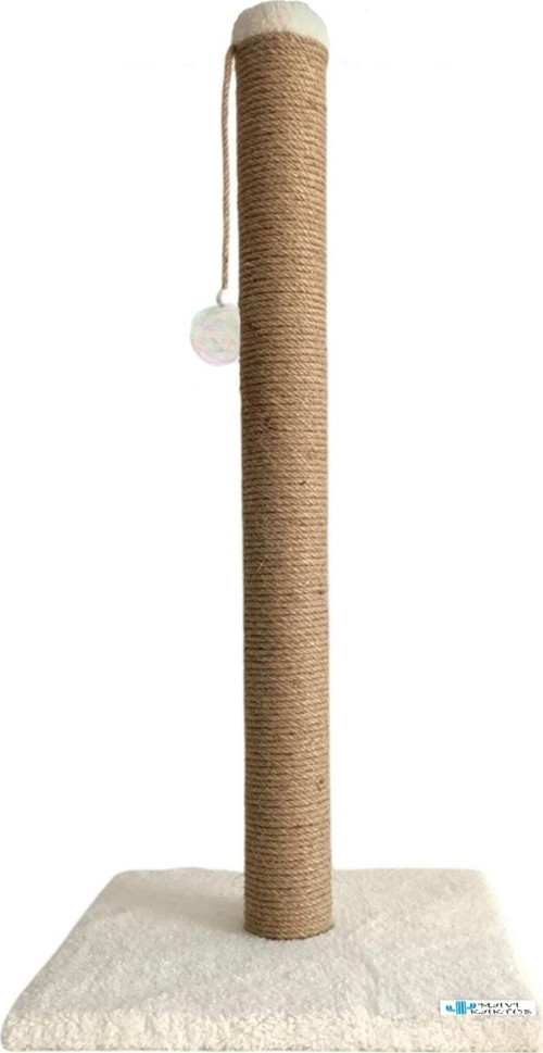 Kedi Tırmalama Sütunu 92 Cm Tek Parça + Hediye