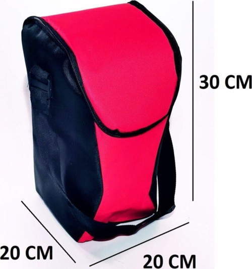 Autotekstil 12 Litre Sıcak Soğuk Tutucu Kamp Piknik Buzluk Çanta Kırmızı