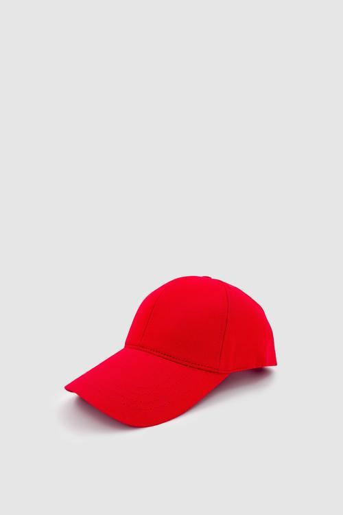Basic Ayarlanabilir Unisex Spor, Günlük ve Outdoor Şapka / Kep Kırmızı