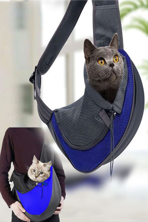 Omuz Askılı Kedi Taşıma Çantası Nefes Alabilir Terletmez Kumaş - Sıvı Sızdırmaz Alt Taban