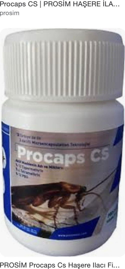 Procaps Cs 50 Ml Haşere Ilacı