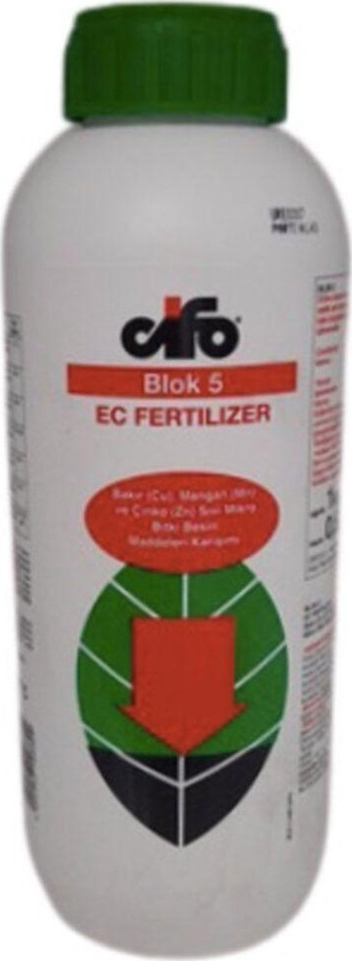Blok 5 1 Kg - Iz Elementlere Dayalı Sıvı Gübre