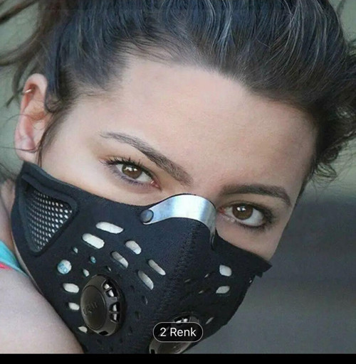 Unisex Maske Filtreli Estetik Ve Koruyucu Şık