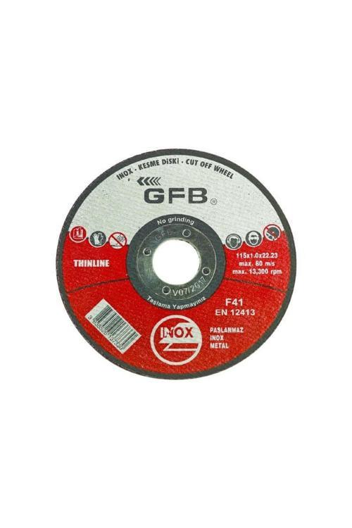 50 Adet Inox Kesici Taş 115X1.0X22.23Mm
