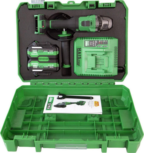 Haıs Akülü Taşlama Mak.1000W 21V 4.0Ah Jm-125A Haıspro