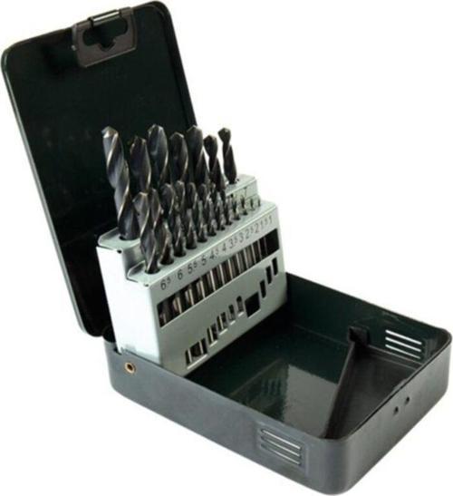 Hss Matkap Ucu Seti Siyah Beyaz 1 Mm - 10 Mm 19 Pçs