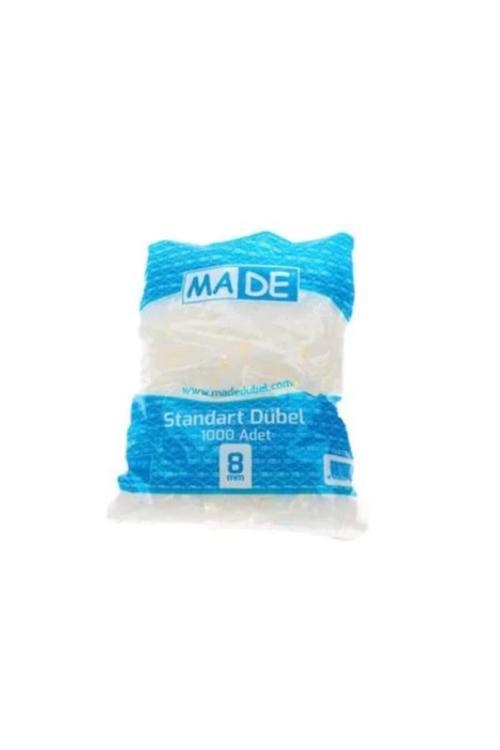 Made Dübel Plastik 8Mm 1 Pkt 1000 Adet