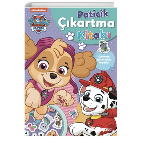 Paw Patrol Paticik Çıkartma Kitabı 38116BT