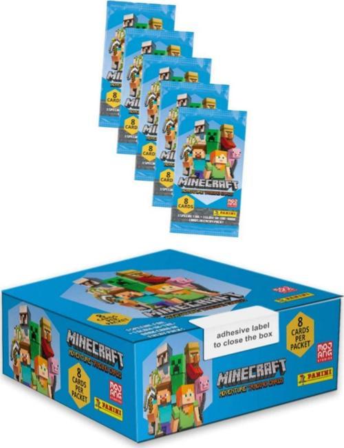 Panini Minecraft Trading Kart - 5 Paket