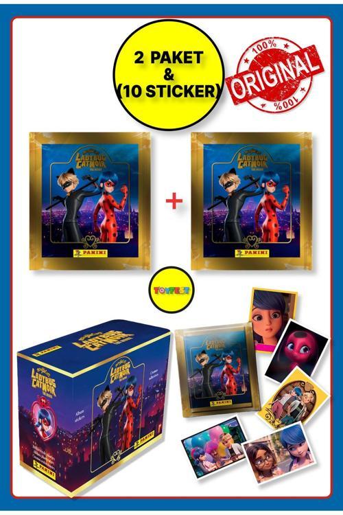 Panini Miraculous Mucize Uğur Böceği Sticker Çıkartma - 1 Paket ( 5 Adet Sticker )