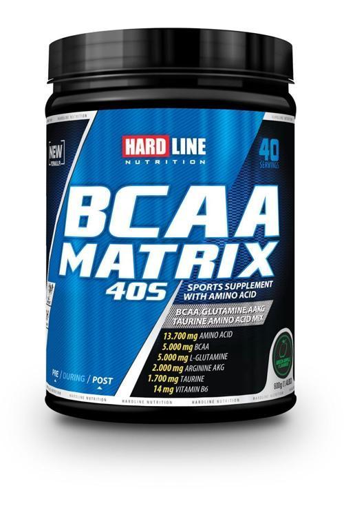 Bcaa Matrix 405 - 600gr - Yeşil Elma Aromalı