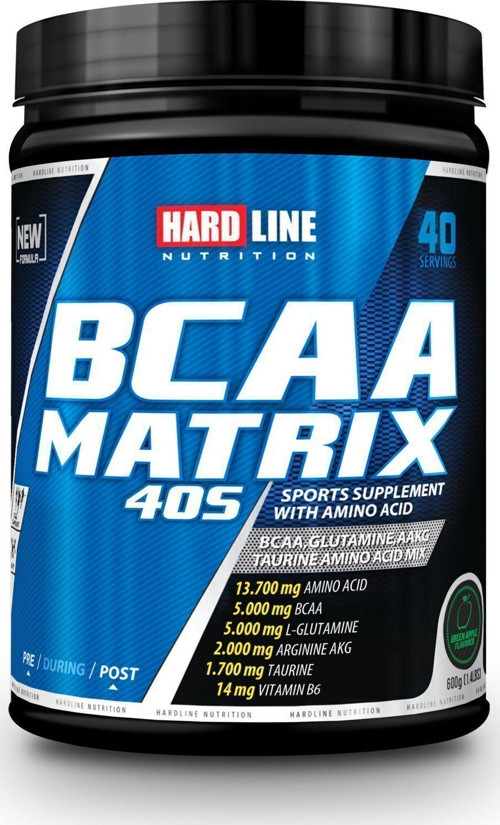 Bcaa Matrix 405 - 600gr - Yeşil Elma Aromalı