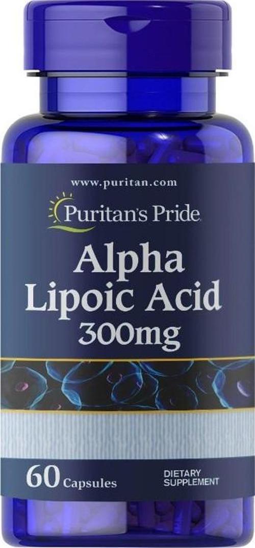 Puritan's Pride Alpha Lipoic Acid 300 Mg 60 Kapsül