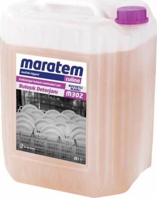 M302 Endüstriyel Bulaşık Makineleri Için Bulaşık Deterjanı 20 Lt