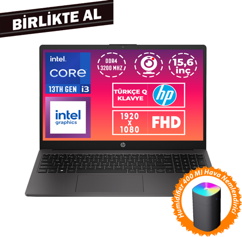 250 G10 i3-1315U 20GB 1TB SSD 15.6" FHD W11P + Hava Nemlendirici B2NC3ES 032