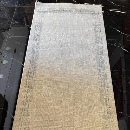 İpek 1132 Gri Modern Yumuşak Dokulu Halı