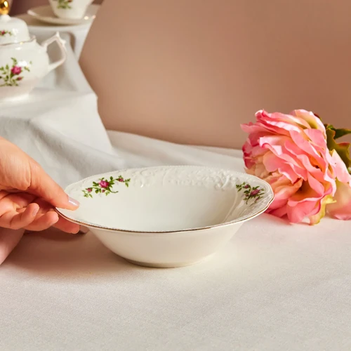 Vintage Rose Salata Kasesi 23 cm