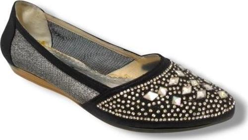 3117-20 Üçgen Taşli Kadın Babet