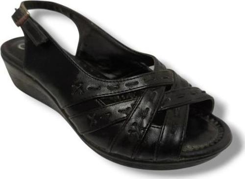 3127-20 Çapraz Desen Şeritli Kadın Sandalet