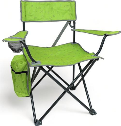 Termal Cepli Katlanır Plaj Piknik Kamp Sandalyesi Rejisör Koltuğu Yeşil