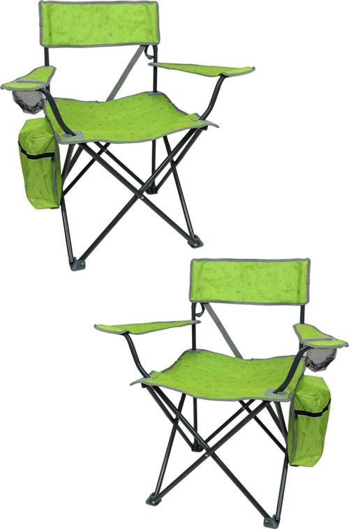 Termal Cepli Katlanır Plaj Piknik Kamp Sandalyesi Rejisör Koltuğu Yeşil 2 Adet