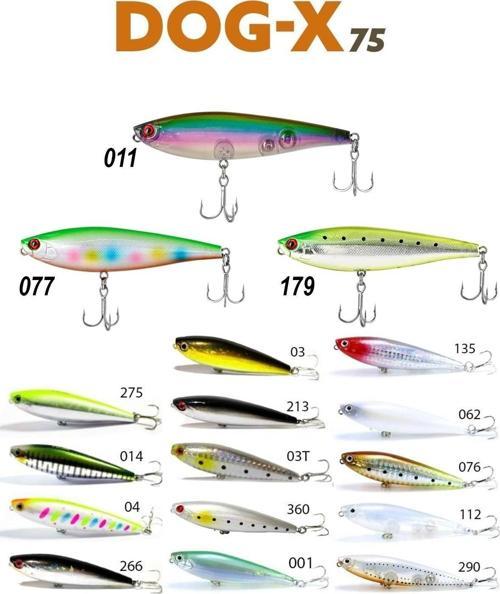 Dog-x 7.5cm 8.5gr Sahte Balık 077 Night Premium